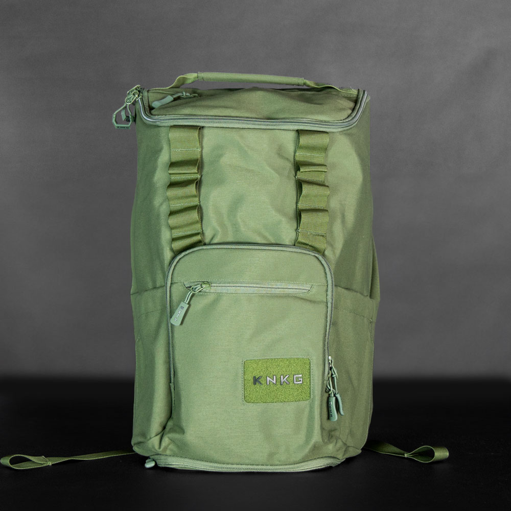 King Kong 33 Liter Core Rucksack mit Gewichthebergürtel Fach Olive