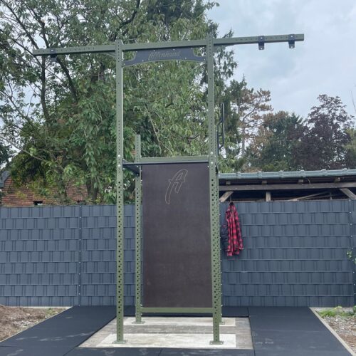 Affenhand Outdoor Rack Handstand Push Ups – stabiler Aufbau, noch im Aufbau aber schon mega Eindruck, Kundenbewertung