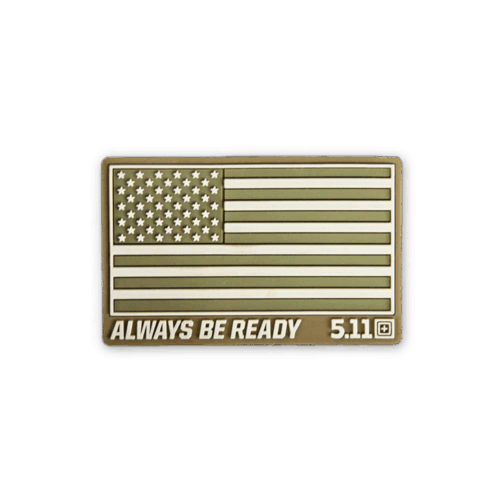 USA Flagge Coyote Patch von 5.11 Tactical für Westen und Taschen