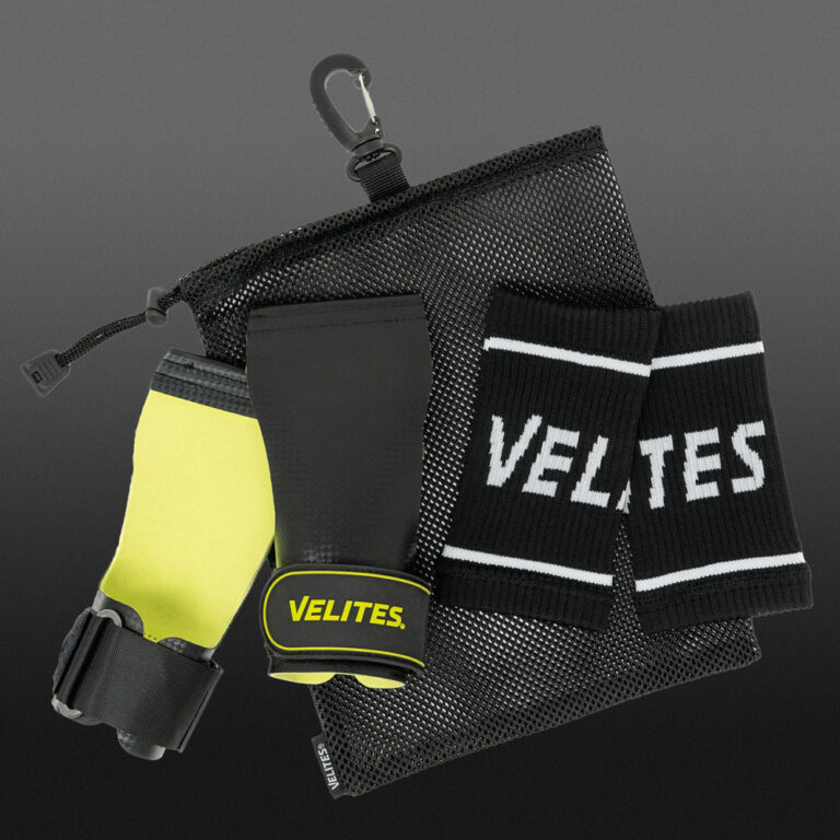 Velites I Ultra Quad handbeschermers zonder magnesium I voor atleten die aan crosstraining of sportschool doen I Verbeter je resultaten en bereik je doelen | Ontdek onze maten en kleuren | Maat
