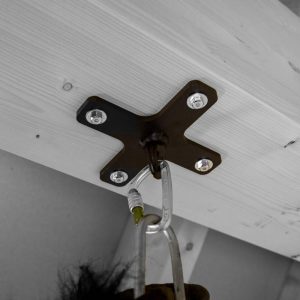Karabiner Deckenbefestigung Kletteseil