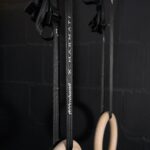Hochwertige Affenhand Gym Ringe mit Marmati Straps.