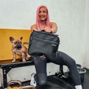 Tasche für Springseile und Grips