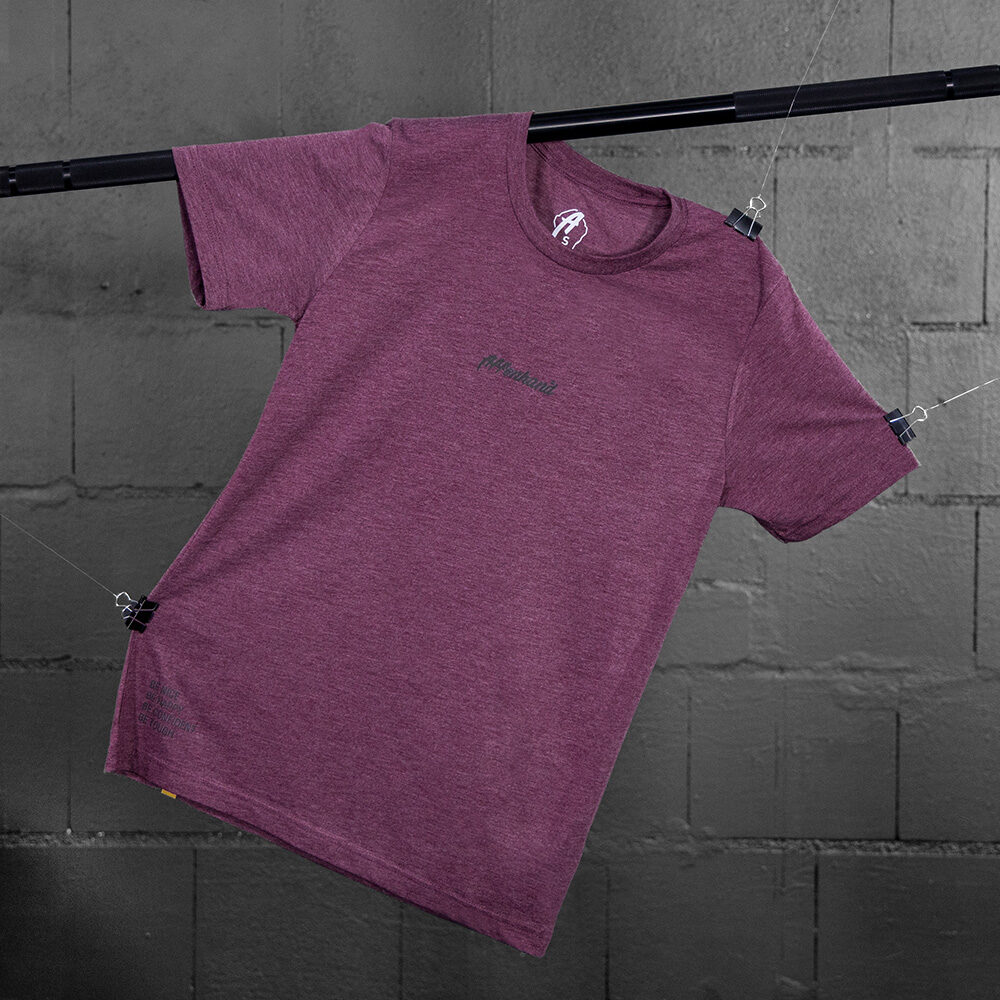 affenhand shirt maroon rot