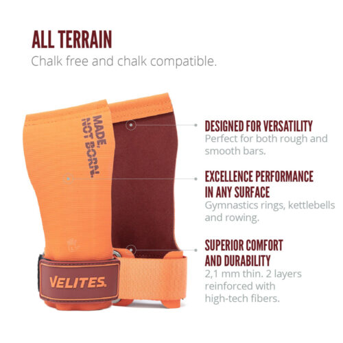 Infografik mit Details zu Velites All Terrain Handschutz