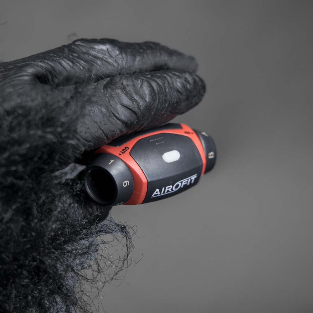 Airofit PRO Bluetooth Atemtrainer mehr Leistung im Sport Affenhand