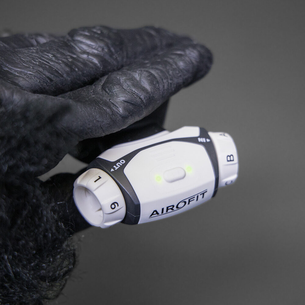 Airofit Pro 2.0 eingeschaltet