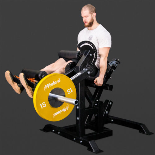 Athlet Beinstrecker Maschine