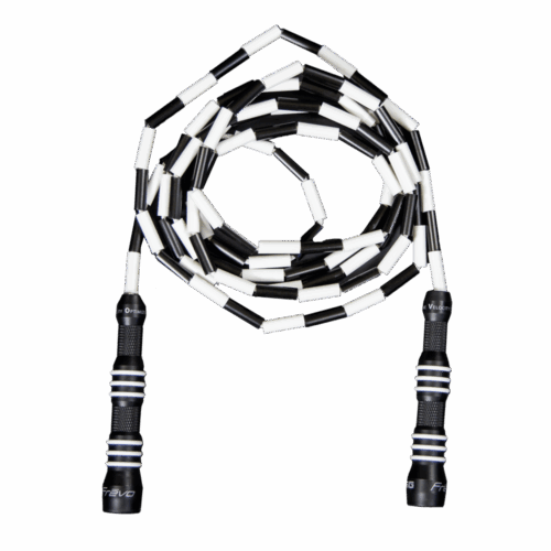 RX Smart Gear Frēvo Beaded Rope in Schwarz-Weiß für Freestyle-Skills