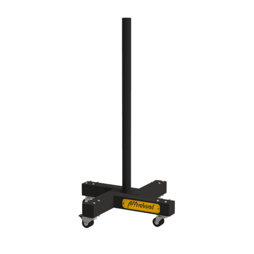Rollbarer Affenhand Bumper Stacker für müheloses Transportieren von Gewichtsscheiben