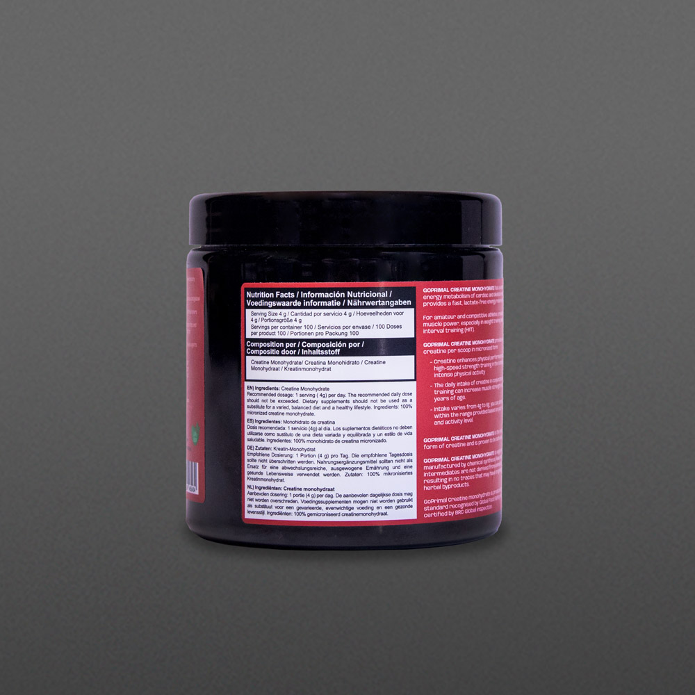 GoPrimal Kreatin Monohydrat – Bild 3