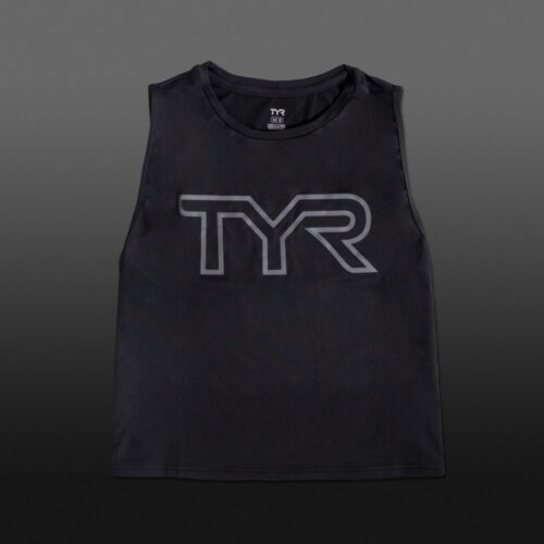 TYR Cropped Big Logo Tank Damen