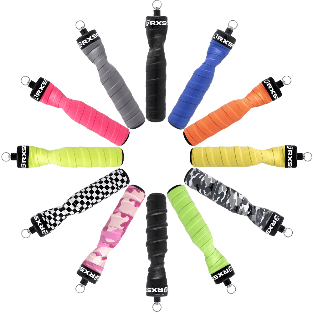 custom-fit-rope-rxsg-colours Verschiedene Farben von RXSG Springseilen