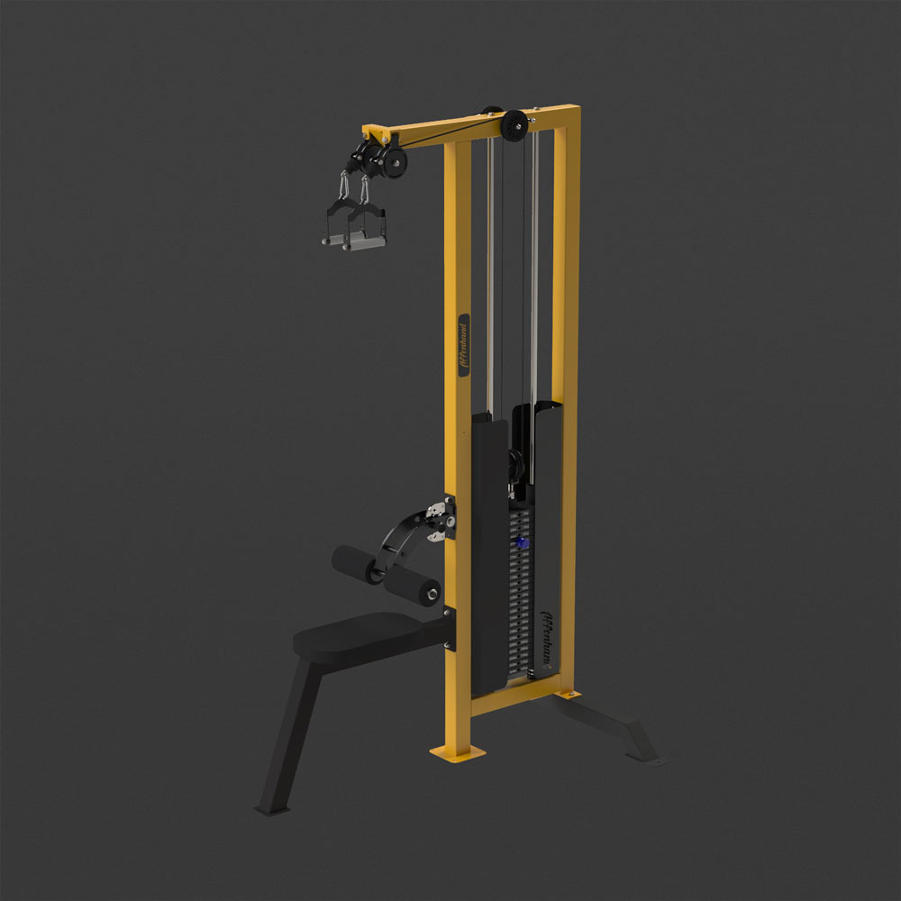 Dualer Lat-Kabelzug 120kg – Affenhand Fitnessgerät