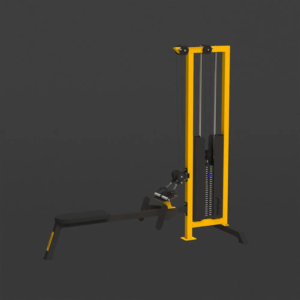 Dualer Ruder-Kabelzug 120kg – Affenhand Rückengerät
