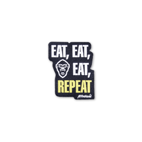 Eat Eat Eat Repeat Patch von Affenhand