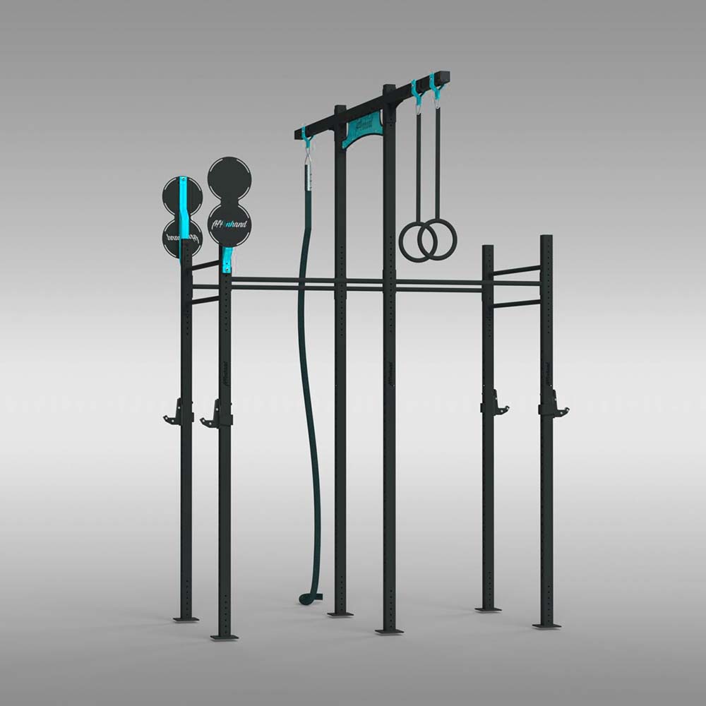 Rack for outdoor fitness park