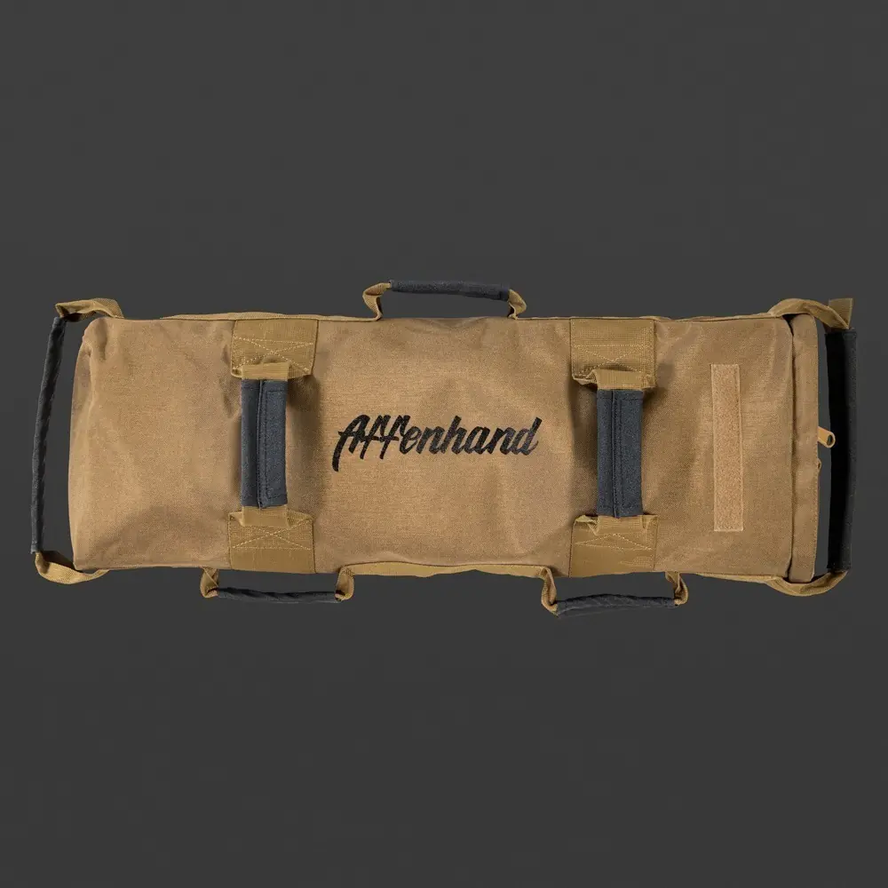 Fitness Sandsack mit Griffen – Braun