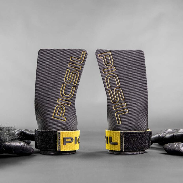 BUKYCAT Fitness Handschuhe Silikon - Fingerlos Für Gym & Training