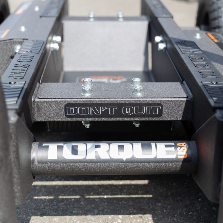 VEVOR Gewichtsschlitten | Krafttrainingsschlitten | Verstellbarer Griff | Für 25/51mm Scheiben | Bis 125kg