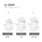 Größentabelle für Velites All Terrain Handschutz