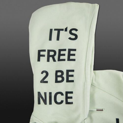 Be Nice Hoodie – Bild 2