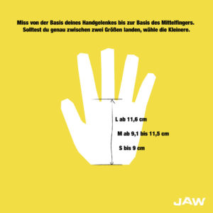 Größentabelle Jaw