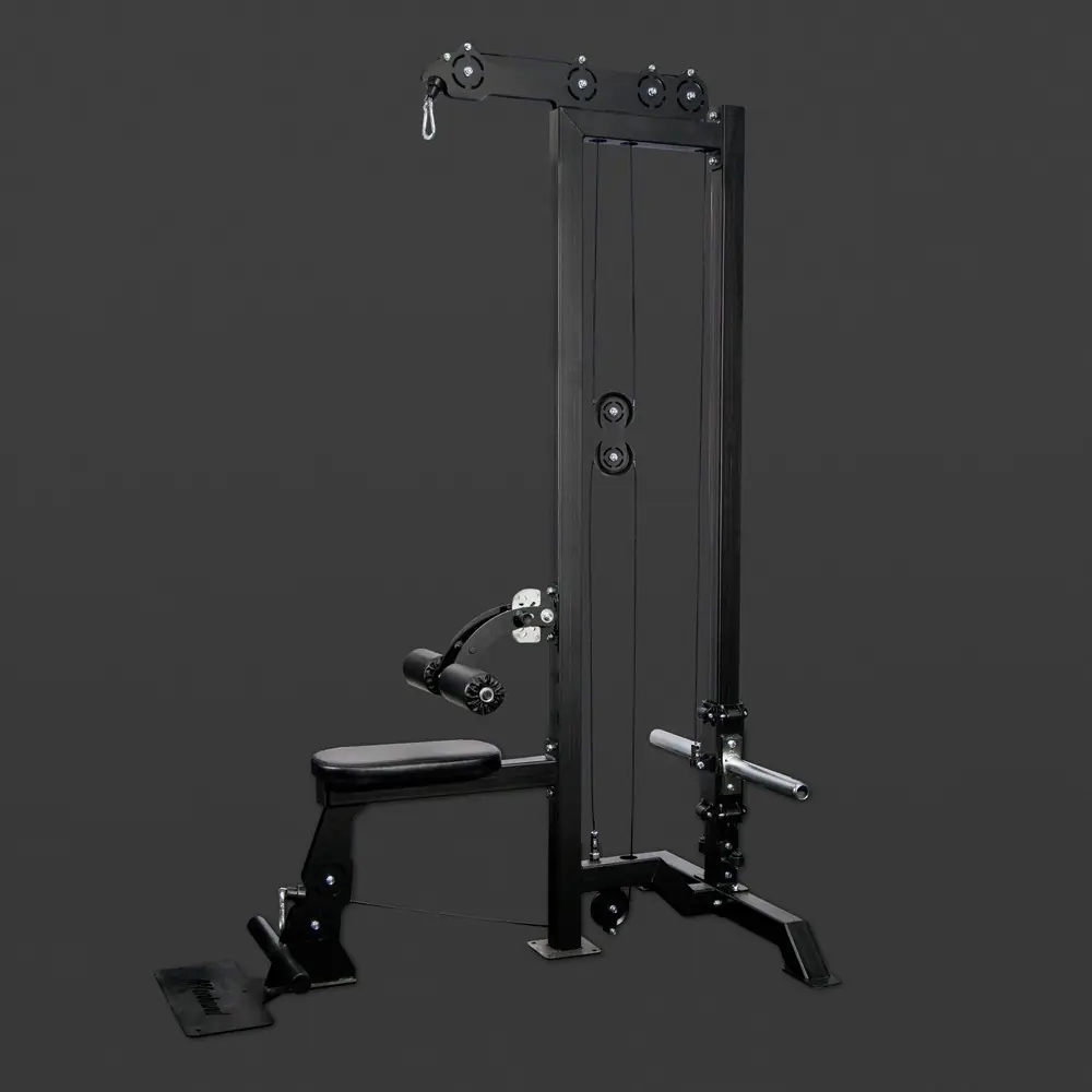 Latzug-Ruder-Kombimaschine mit Kabelzug – Affenhand Fitnessgerät