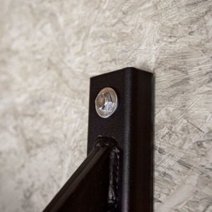 Mini Pull-up-Stange für Wandmontage mit Schraubbefestigung, ideal für kleinere Räume