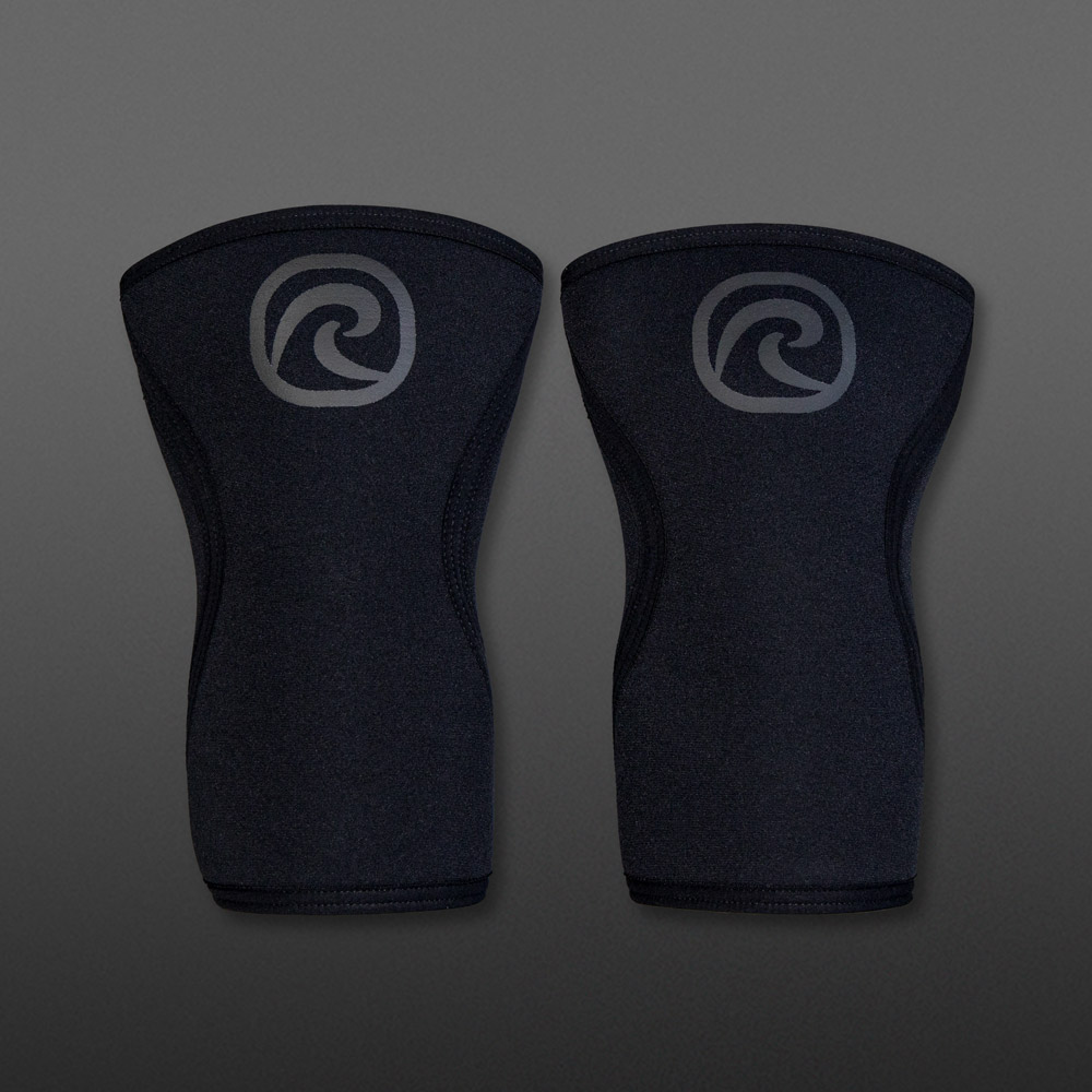 Paar Knee Sleeves Carbon Black