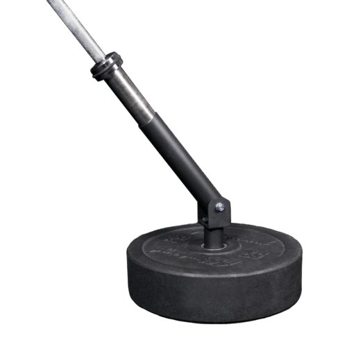 Affenhand Landmine in einer Gewichtsscheibe für flexibles Krafttraining