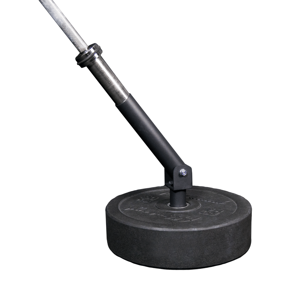 Affenhand Landmine in einer Gewichtsscheibe für flexibles Krafttraining
