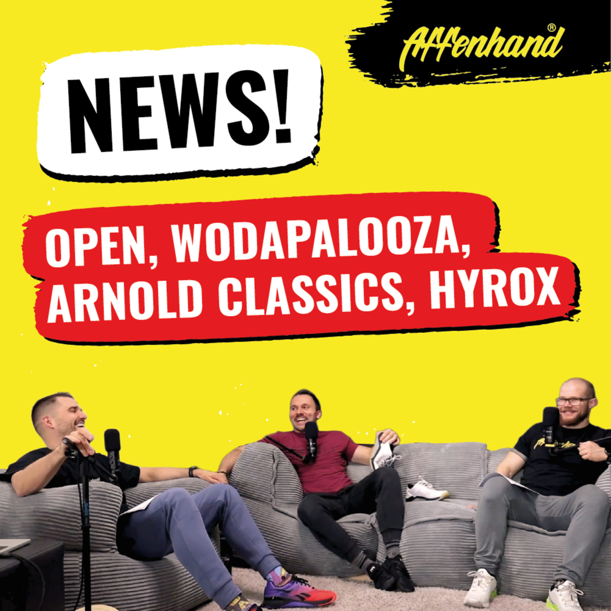 CrossFit & HYROX News: Wodapalooza Chaos, Open 2026, Rekorde – Affenhand Podcast