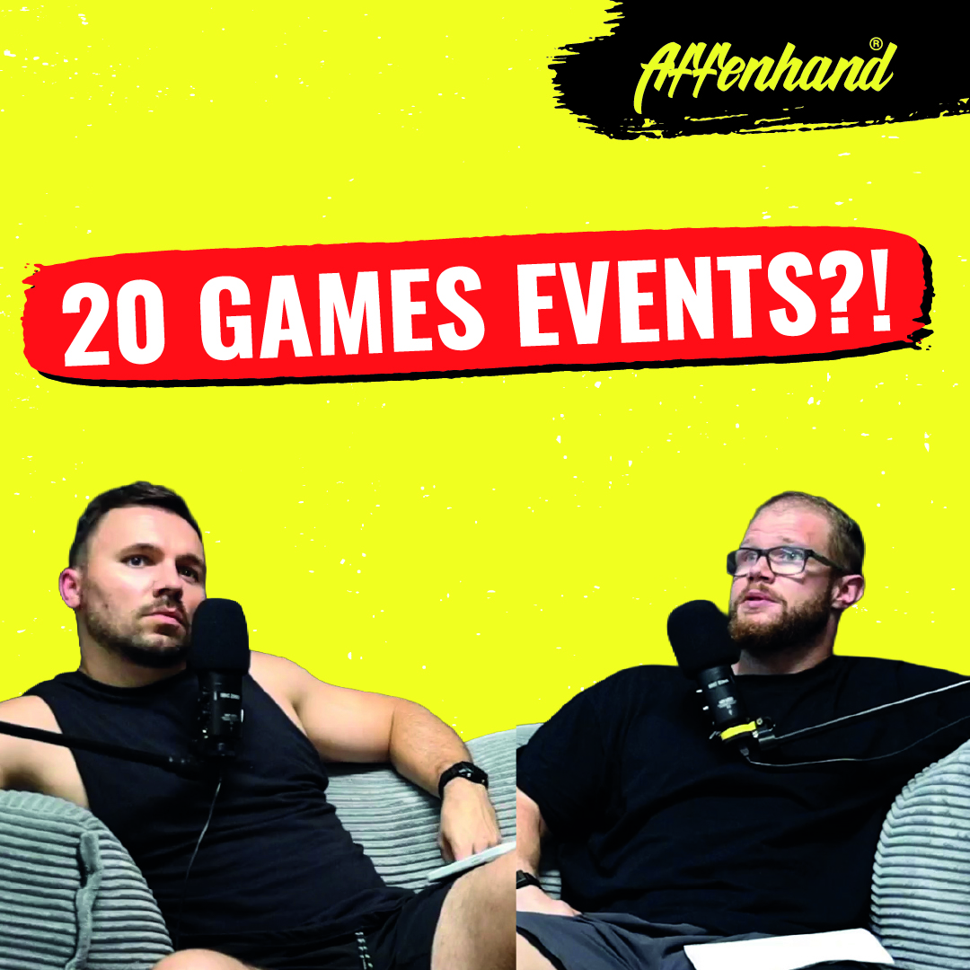 NEWS: CrossFit Games 2026, Online-Semifinals, HYROX WM & Strongman – Affenhand Podcast