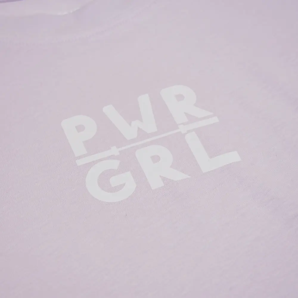 Powergirl Logo auf Shirt