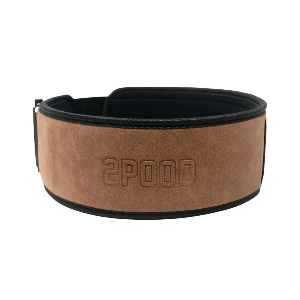 ranch-weightlifting-belt-leather-2pood The Ranch 4" Weightlifting Belt – Bild 1