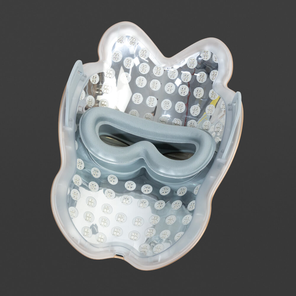 HigherQi Rotlicht Gesichtsmaske – 4 Lichtprogramme – Bild 5