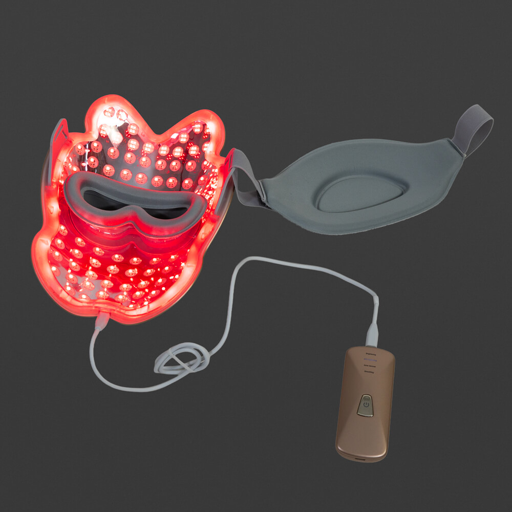 HigherQi Rotlicht Gesichtsmaske – 4 Lichtprogramme – Bild 3