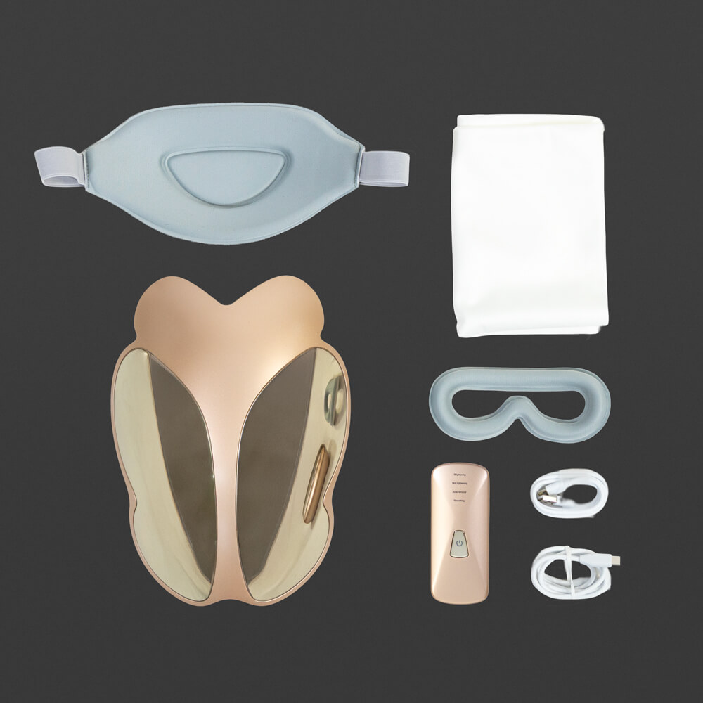 HigherQi Rotlicht Gesichtsmaske – 4 Lichtprogramme – Bild 4