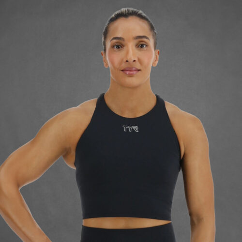 TYR Elite High Neck Sport BH Damen – Bild 2