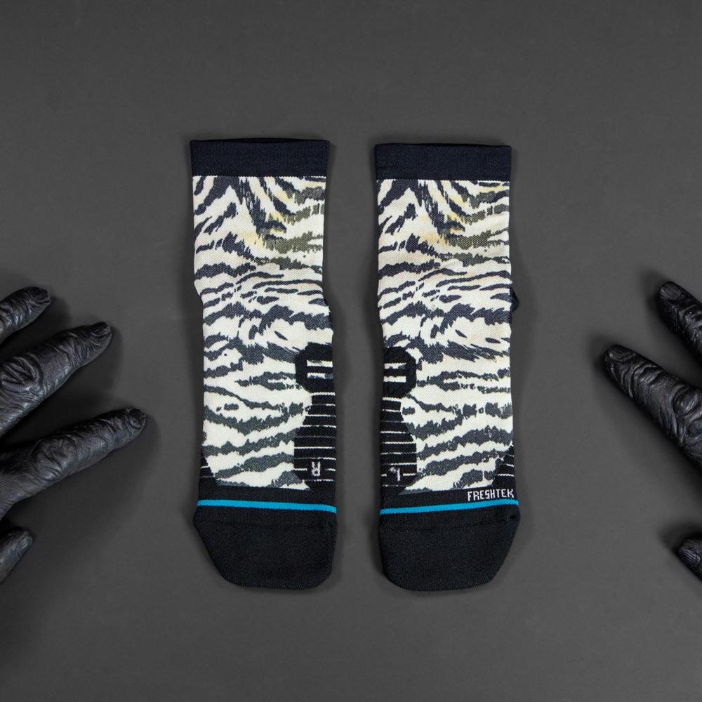Stance Calzini Talkin Heads Vintage White 2023 - Unisex, Cotone, Streetwear