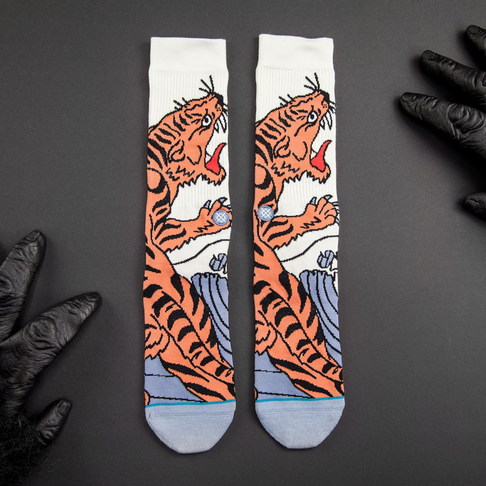 Tiger-Motiv Socken von Stance
