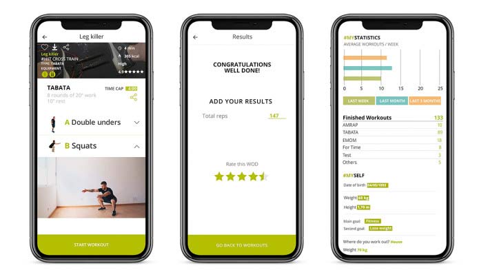 Coaching App für Jump Rope
