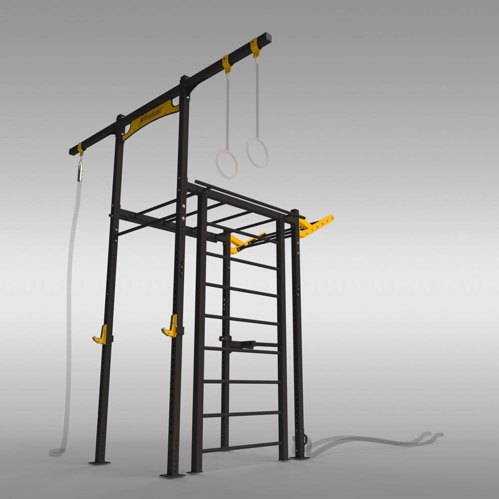 Rack for outdoor fitness