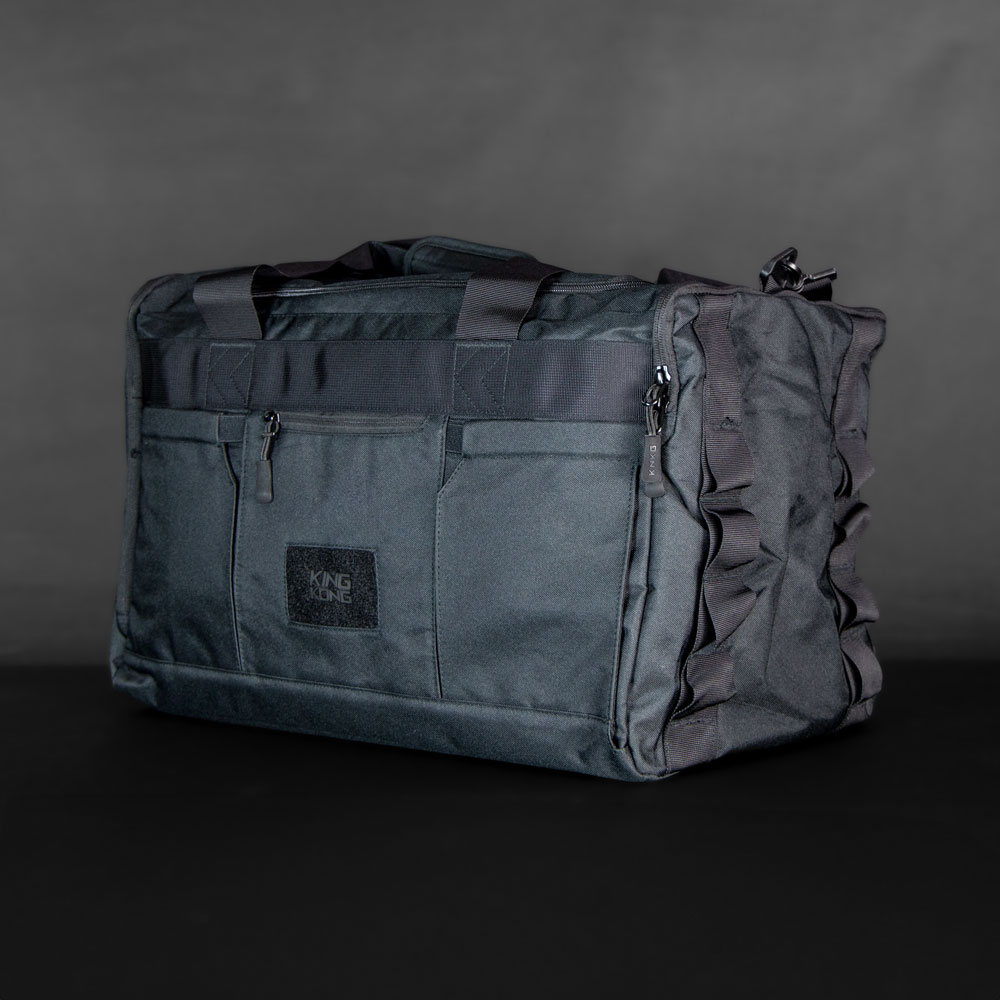 Details der robusten Verarbeitung des King Kong Core Duffle 51L