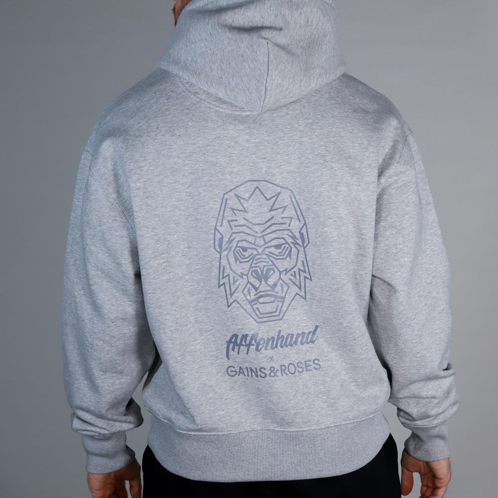 Affenhand X Gains and Roses Oversized Hoodie – Bild 7
