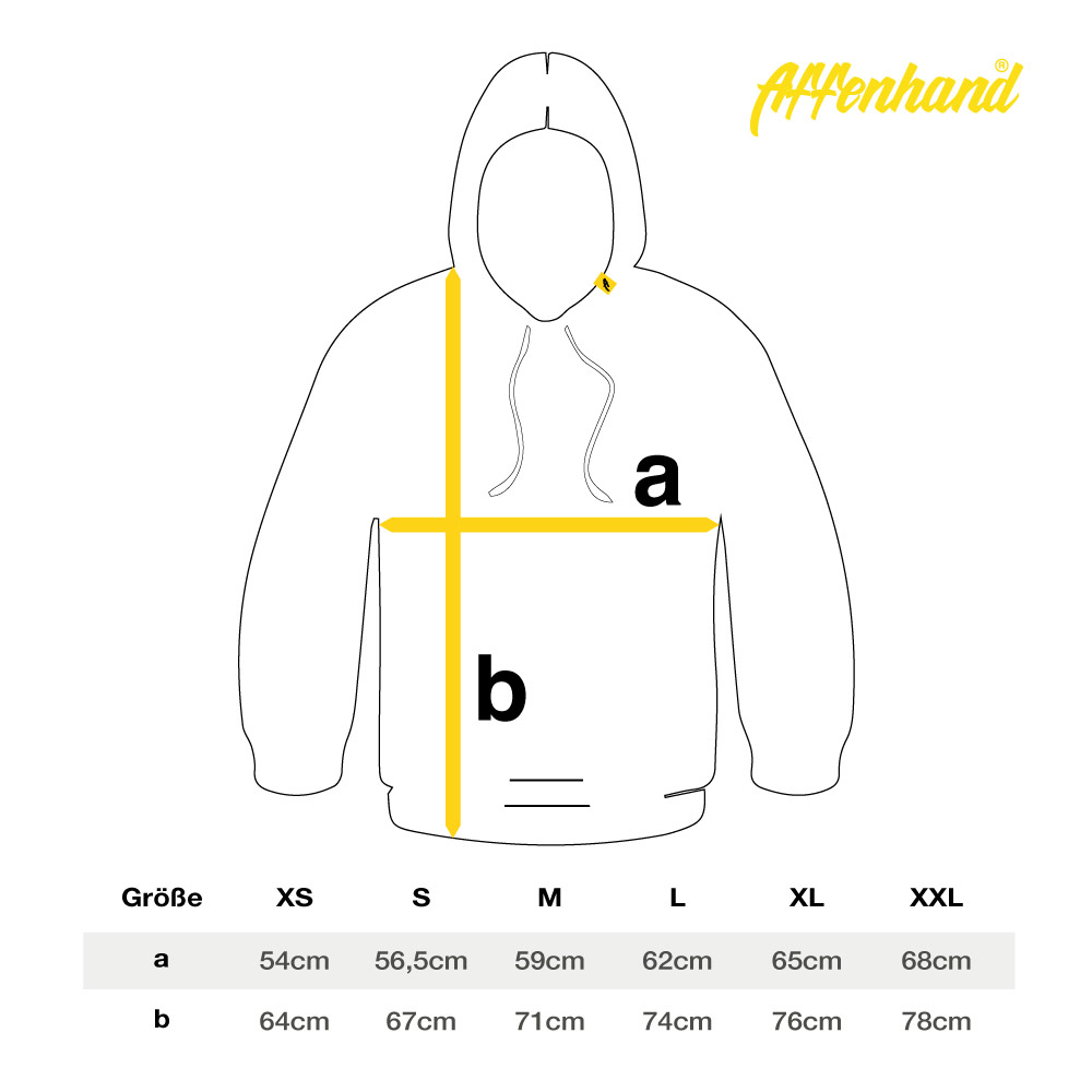 Affenhand X Gains and Roses Oversized Hoodie – Bild 9