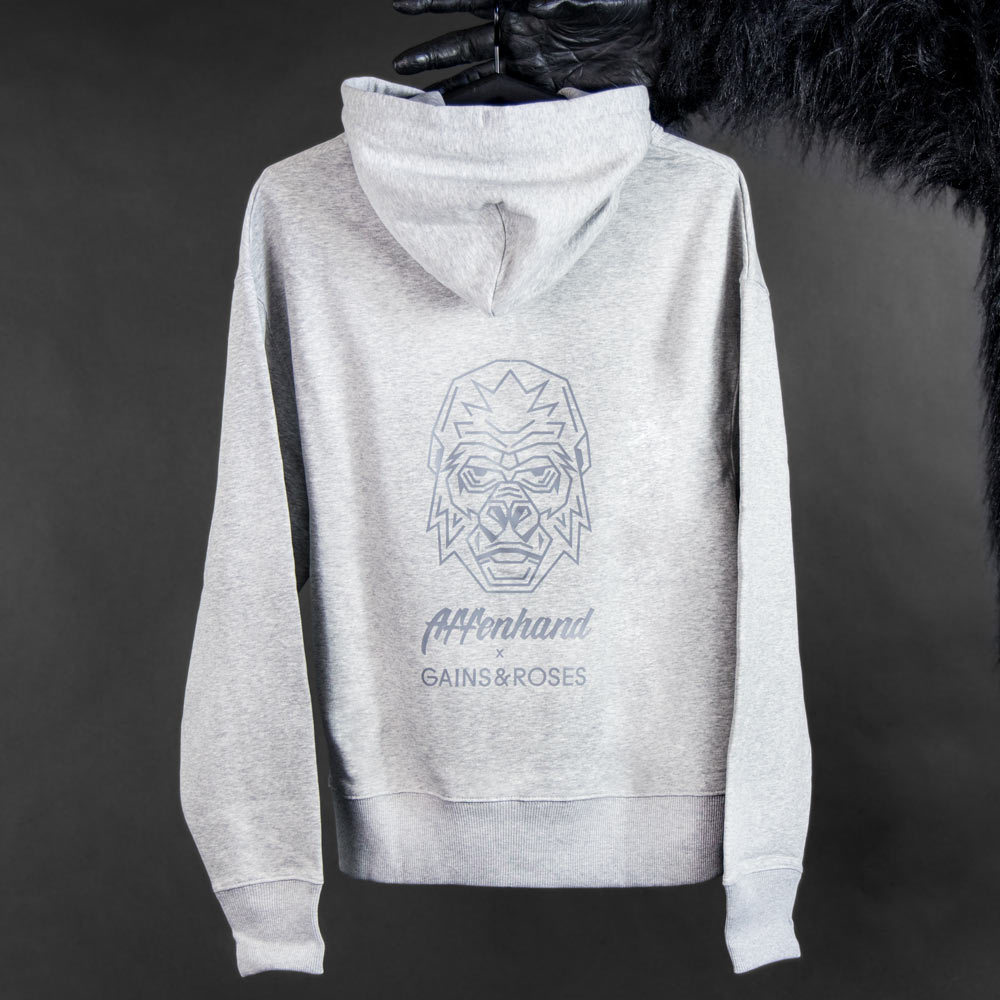 Affenhand X Gains and Roses Oversized Hoodie – Bild 2
