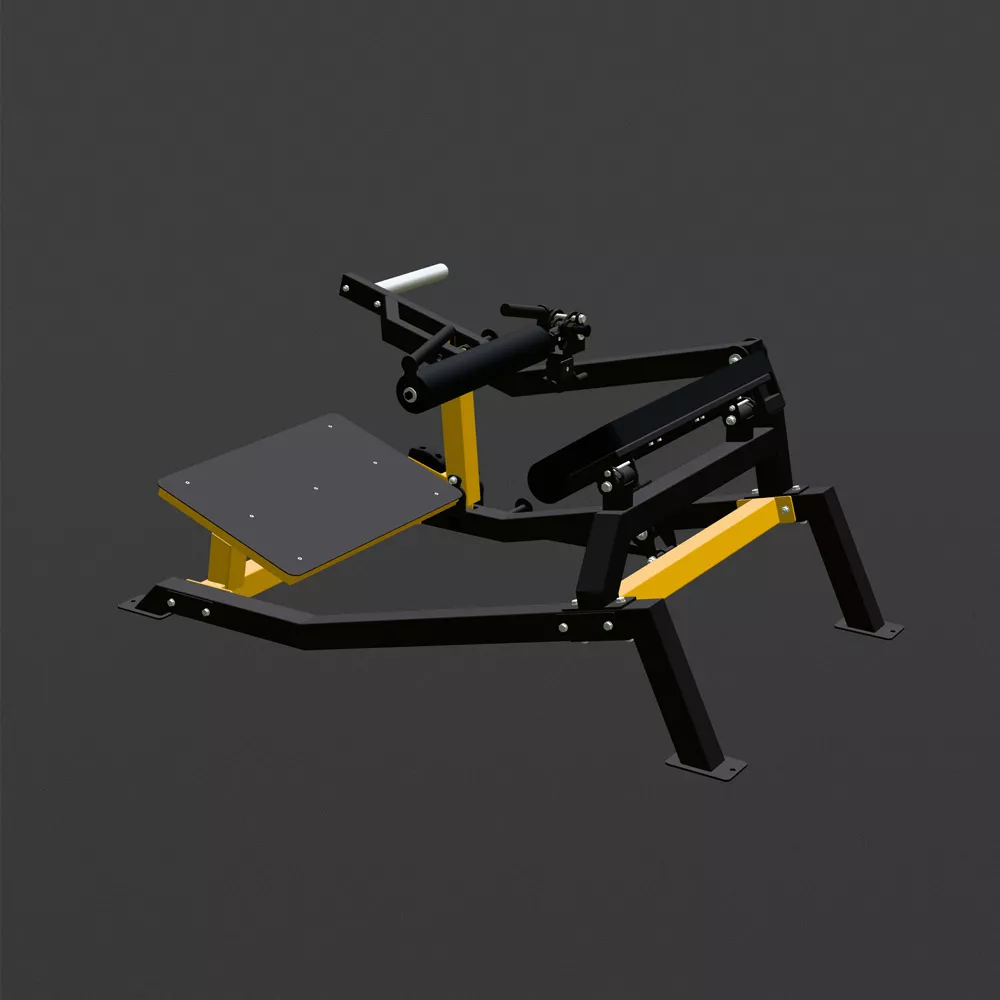Seitenansicht der Glute Builder Hip Thrust Maschine – Affenhand