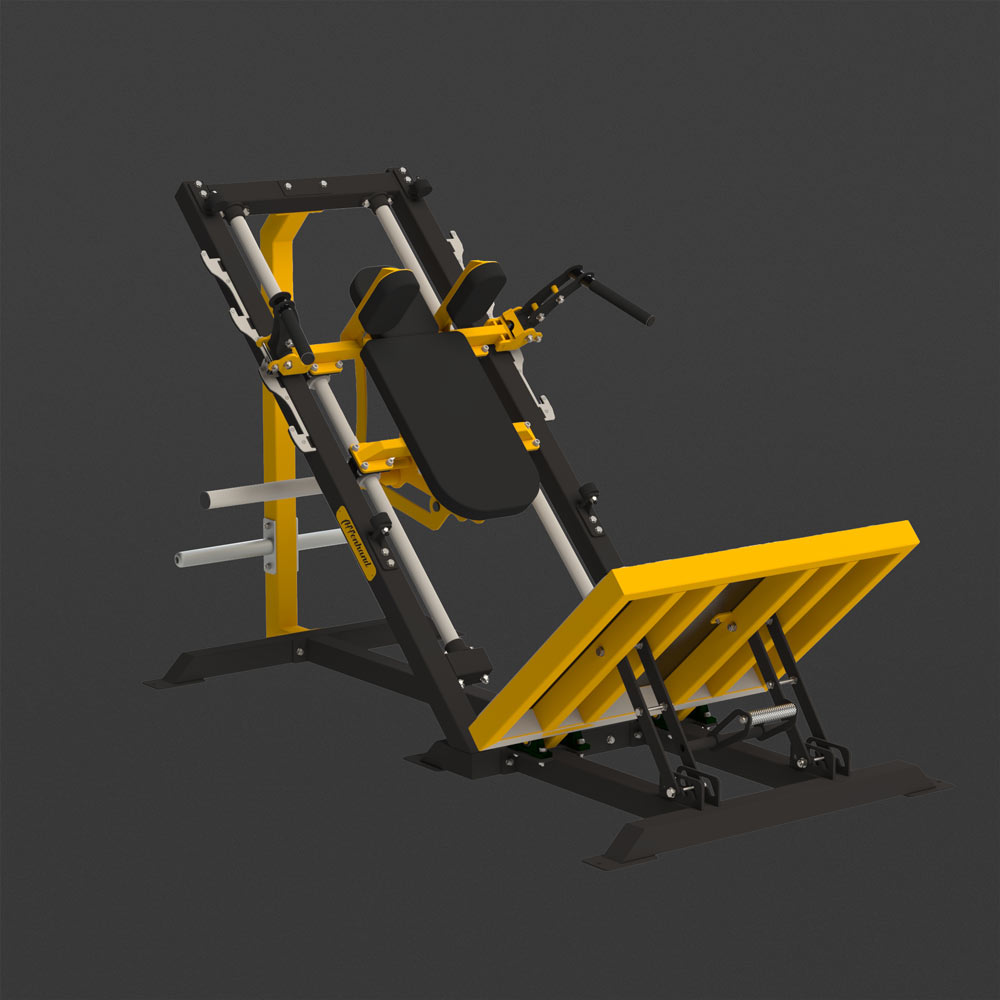 Hack Squat Fitnessgerät für intensives Beintraining – Affenhand